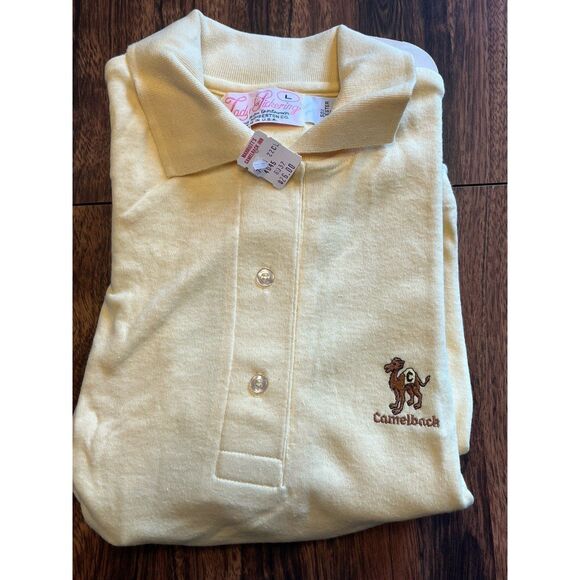 Vtg Camelback Golf Club Scottsdale AZ Lady Pickering Golf Shirt Womens Sz L NOS - Picture 1 of 13